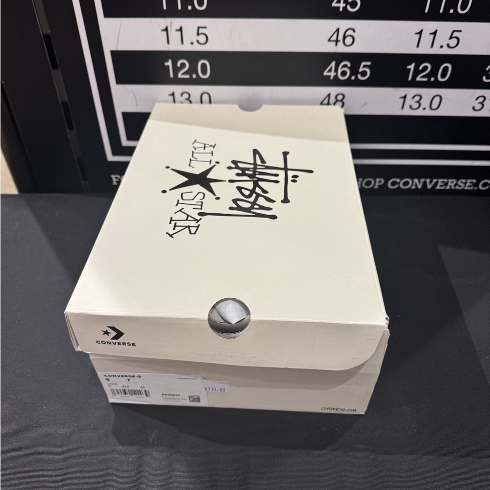 Converse Stussy Chuck 70 “Fossil” Colorway women’s Size 7 A02051C - Picture 9 of 14